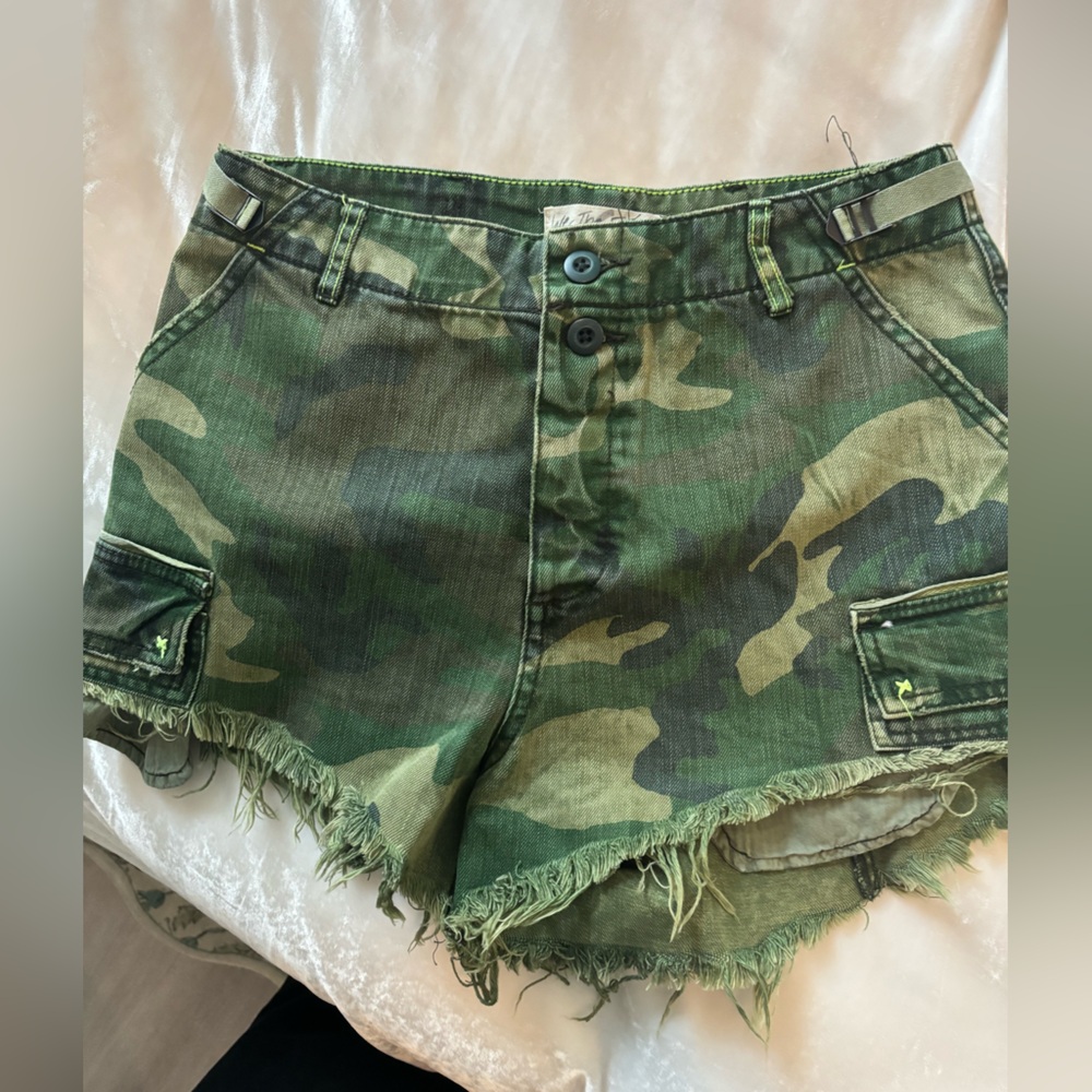 We The Free Camo Shorts